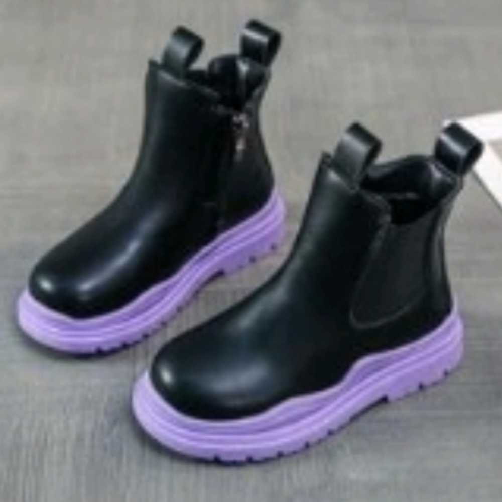 💋 Girls Colorblock Booties